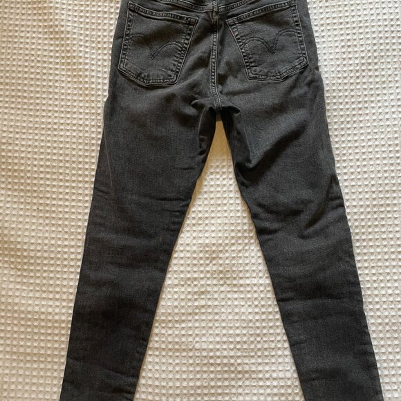 Levi's Wedgie Skinny Jeans, Grey Size 28 - Picture 5 of 6